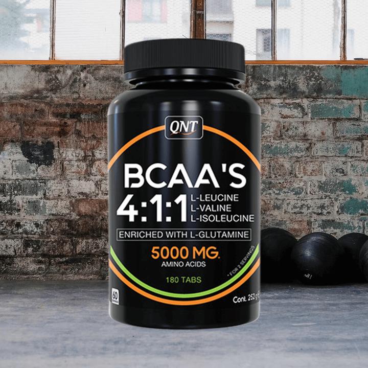 Immagine prodotto QNT BCAA 4:1:1 + L-Glutammina 180 compresse (Non aromatizzato, 1 pz., 180 g)