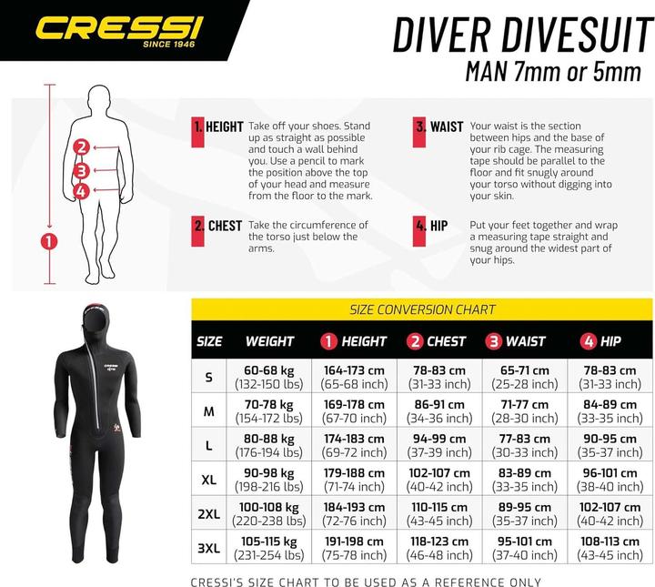 Produktbild Cressi Diver (5 mm, M)
