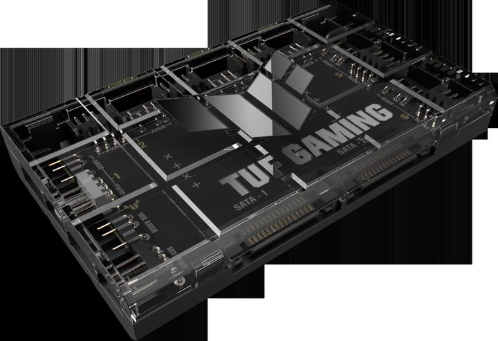 Actual product image ASUS Lüfter TUF GAMING ARGB PWM FAN HUB (6 Fan)