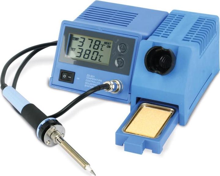 Actual product image Coil Master Soldering station ZD-931, electronically controlled, LCD