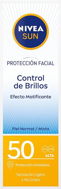 Produktbild NIVEA Gesichts-Sonnenschutz, 1er Pack(1 x 50 milliliters) (Sonnencreme, SPF 50, 50 ml)