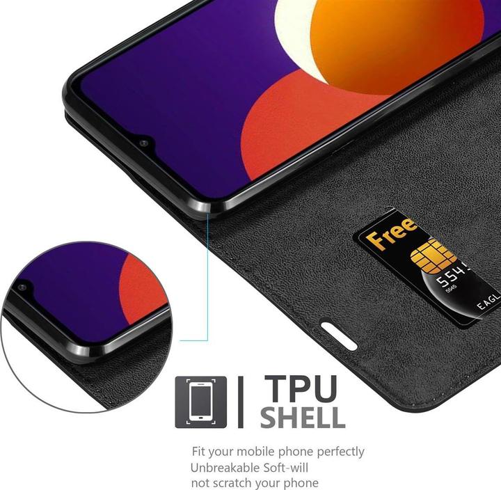 Productafbeelding Cadorabo Boek Onzichtbare Magneethoes (Samsung Galaxy A12)
