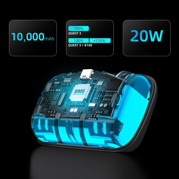 Immagine prodotto Bobovr S3 PRO Cinghia di sicurezza per batteria per Meta Quest 3