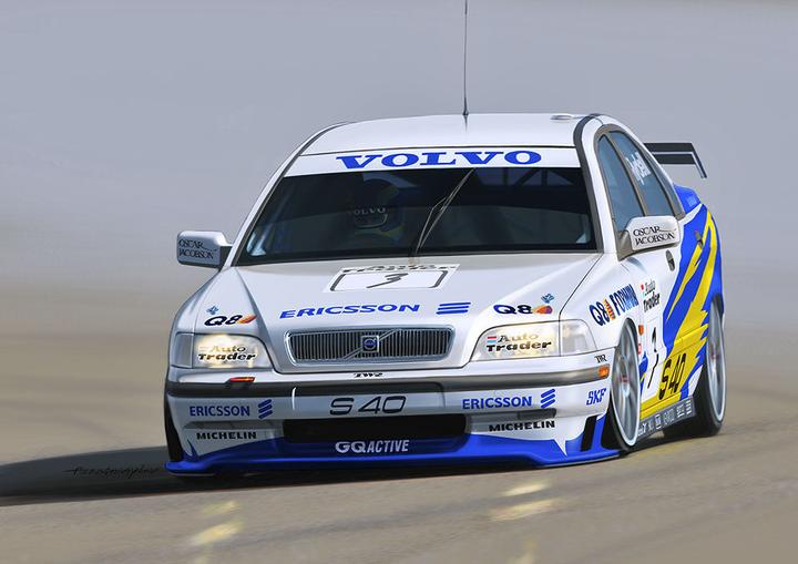 Produktbild Beemax Volvo S40 BTCC Brands Winner 1997