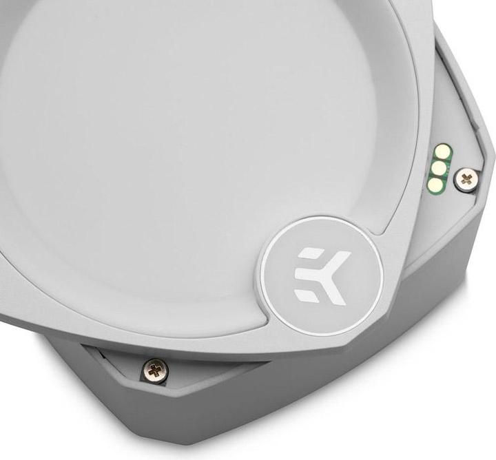 Actual product image EKWB EK-Nucleus AIO CR240 Lux D-RGB Complete Water Cooler - White