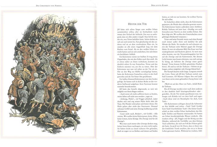 Nutritional values and ingredients Die Chroniken von Narnia - Illustrierte Gesamtausgabe (German, Ulla Neckenauer, Pauline Baynes, Clive Staples Lewis, 2019)
