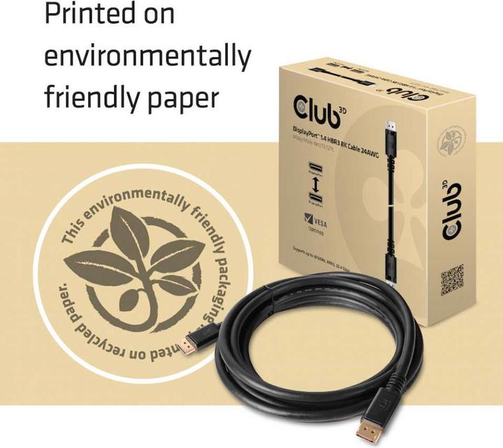 Actual product image Club 3D DisplayPort — DisplayPort (4 m, DisplayPort)