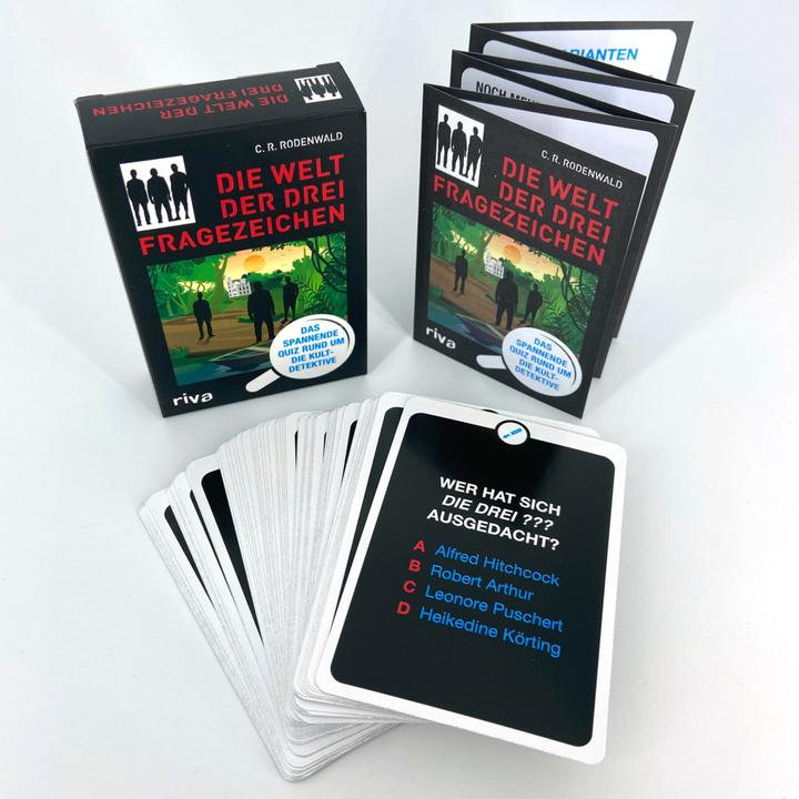 Actual product image The world of the Three Question Marks - The exciting quiz about the cult detectives (German)