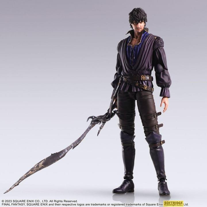 Actual product image Square Enix Final Fantasy XVI Bring Arts figurine Barnabas Tharmr 15 cm