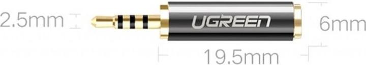Immagine prodotto Ugreen Jack da 3,5 mm - presa da 2,5 mm (Adattatore jack)