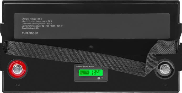 Actual product image GreenCell Supply battery (12.80 V, 125 Ah)