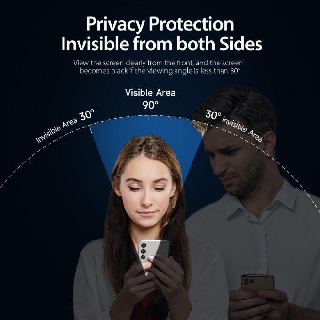Actual product image Dux Ducis Privacy glass (1 Piece, Apple iPhone 16 Pro)