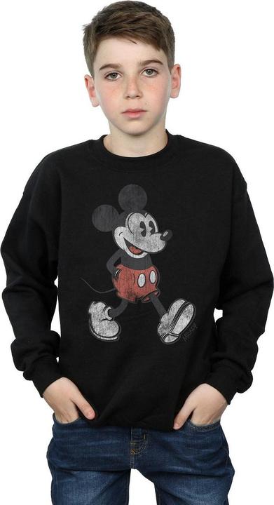 Produktbild Disney Jungen Walking Mickey Mouse BaumwollSweatshirt (152, 158)