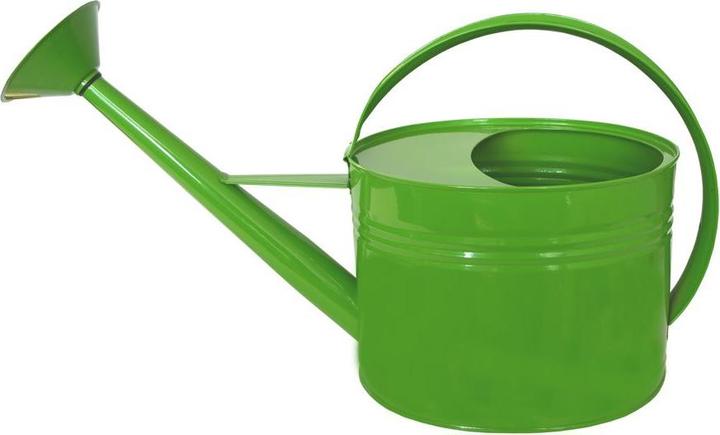 Image du produit Naturel Metal Arrosoir en zinc ovale vert, 5 litres (5 l)