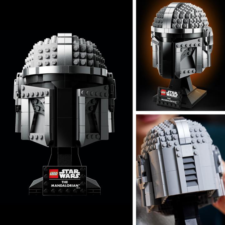 Produktbild LEGO Mandalorianer Helm (75328, LEGO Star Wars)