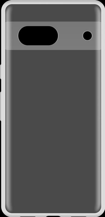 Actual product image Cazy Mobile Phone Chain Case Compatible with Google Pixel 7a - Silicone Mobile Phone Case with Strap