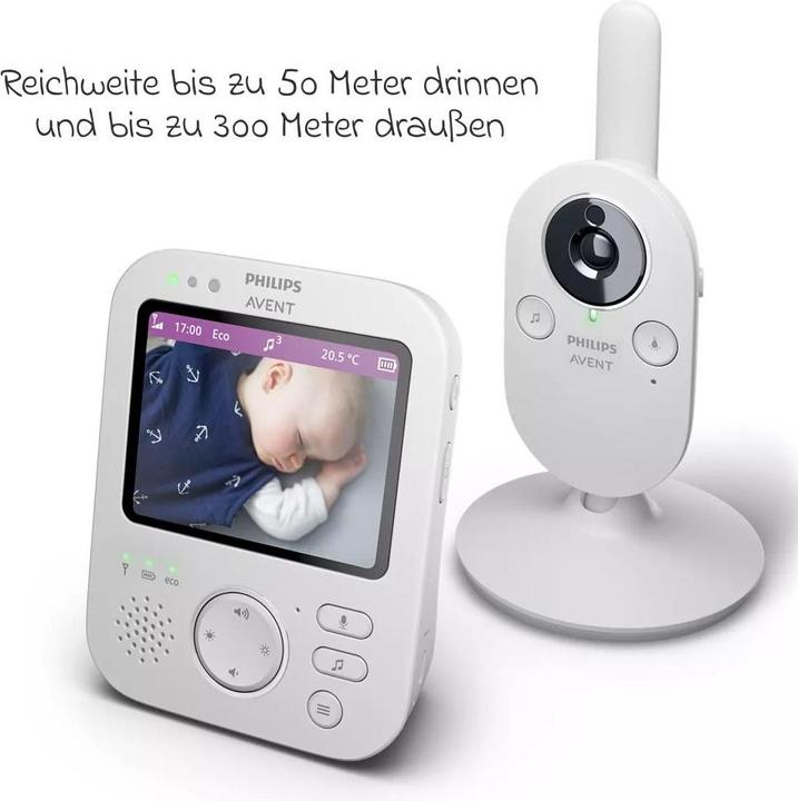 Produktbild Philips Avent Video & Audio Premium (Babyphone mit Kamera, 300 m)