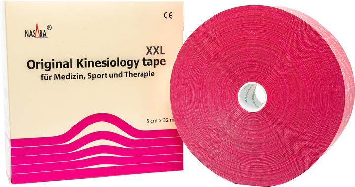 Nasara Kinesiologie Tape 32 m, Pink (32 m)