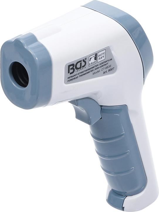 Produktbild BGS Stirn-Fieber-Thermometer kontaktlos, Infrarot für Personen + Objekt-Messung 0 - 100° (Stirn, Berührungslos)