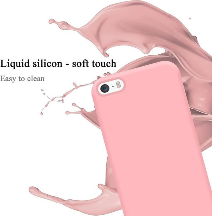 Immagine prodotto Cadorabo Copertura della cassa del silicone liquido TPU (Apple iPhone 5)