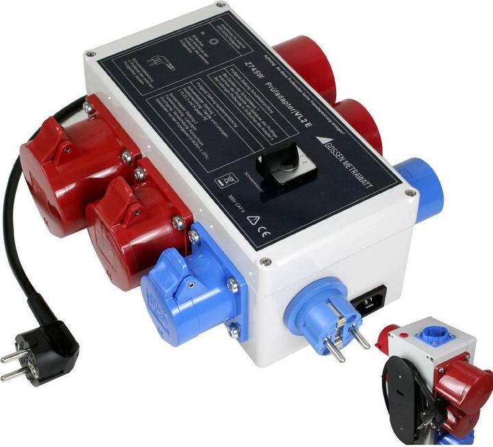 Actual product image Gossen Test adapter with single and 3phase plug (Adapter)