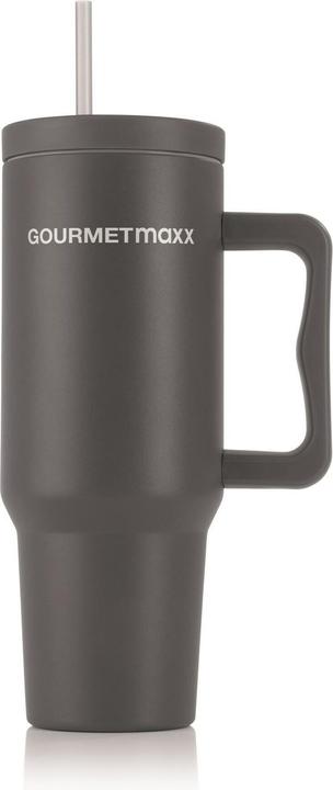 Image du produit Gourmetmaxx Gobelet isotherme 1200 ml, Gris (1.20 l)