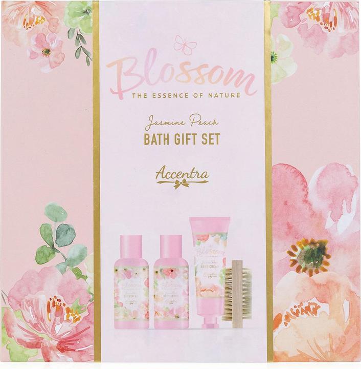 Actual product image Accentra BLOSSOM bath set in reusable gift box (Hair care set)