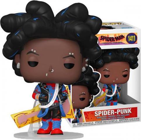 Image du produit Funko Spiderman Across the Spider-Verse POP! figurine vinyle Spider-Punk(UN) 9 cm