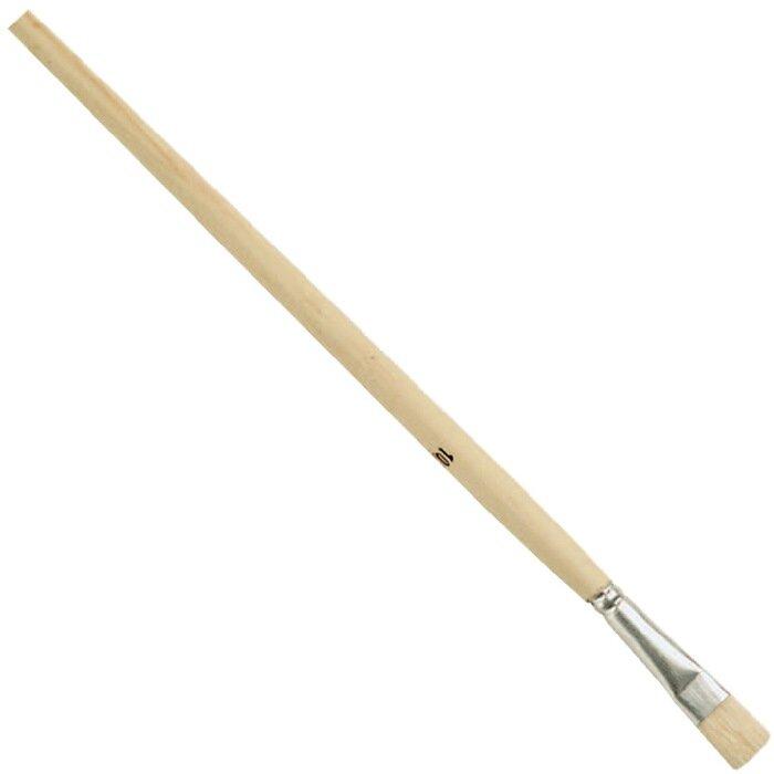 HP Autozubehör Brosse de Gussow taille 14 largeur 10 mm qualité supérieure. poils légers plaque d'étain long (10 mm)