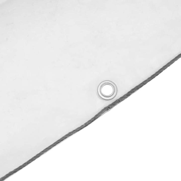 Produktbild VidaXL Transparente Plane mit Ösen 4x4 m Polyethylen durchsichtige Plane (400 x 400 cm)