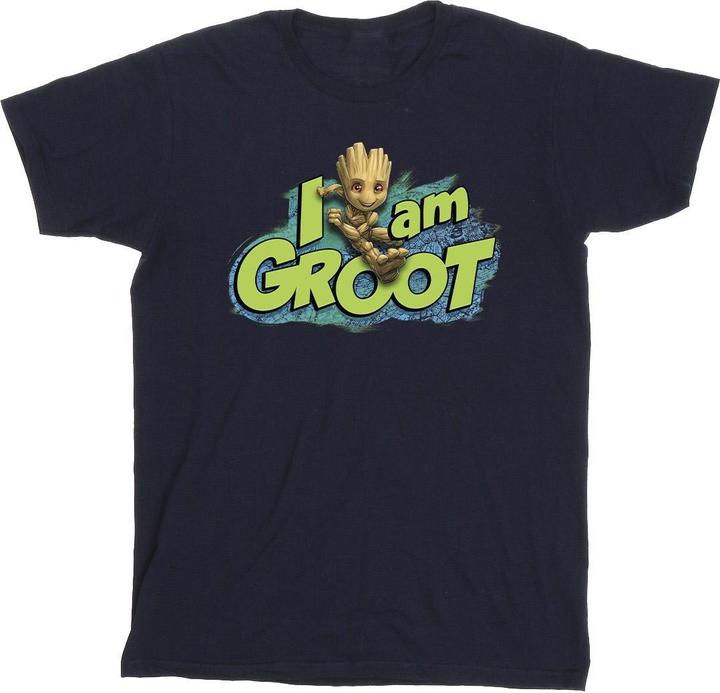 Produktbild Guardians Of The Galaxy I Am Groot Jumping TShirt (XL)