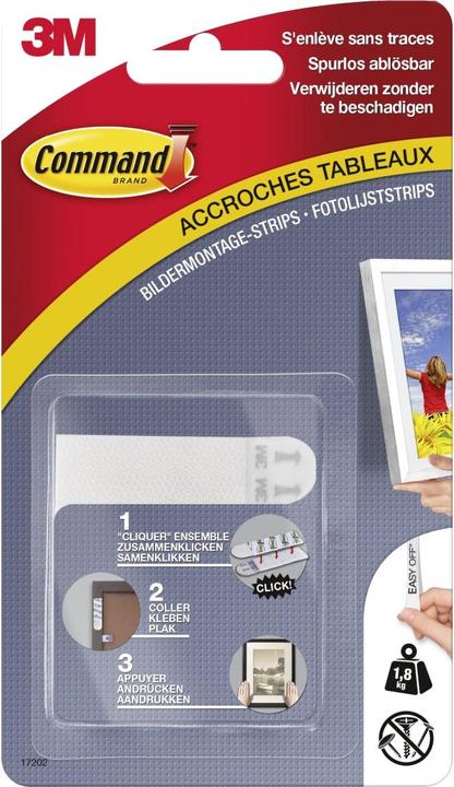 Produktbild Command Bildermontage Strips S (1.80 kg)