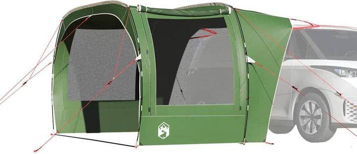 Actual product image VidaXL Car Tent Green Waterproof (4.95 kg)