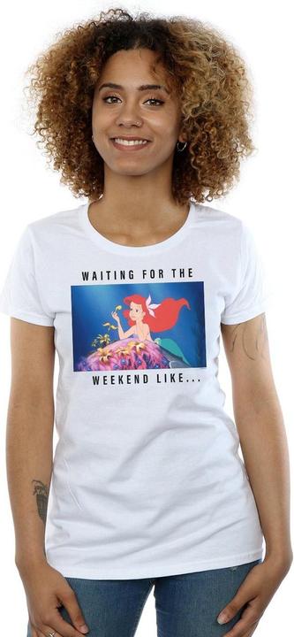 Immagine prodotto Disney Princess Ariel Waiting For The Weekend Maglietta Donna (XXL)