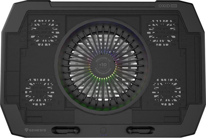 Image du produit Genesis Pad de refroidissement pour ordinateur portable OXID 850 noir, 270 x 400 x 35 mm