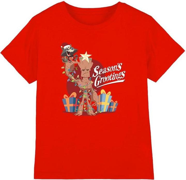 Actual product image Guardians of the Galaxy Childrens/Kids Seasons Grootings T-Shirt (152, 158)