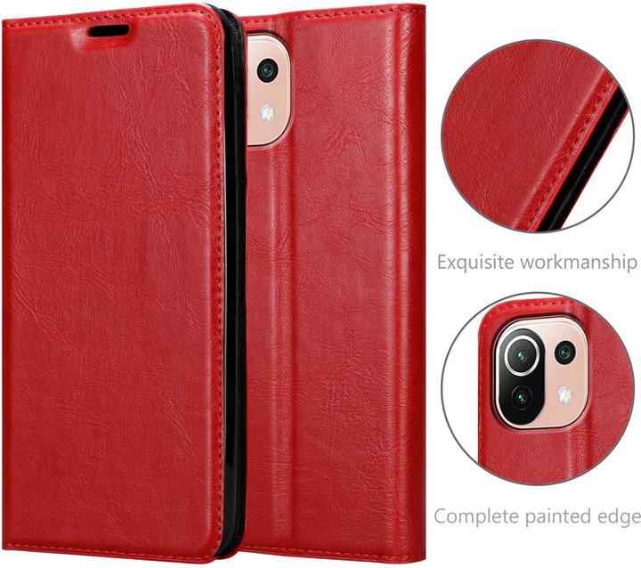 Produktbild Cadorabo Book Invis. Magnet Hülle (Xiaomi Mi 11 Lite, Xiaomi Mi 11 Lite 5G, Xiaomi Mi 11 Lite 5G NE)