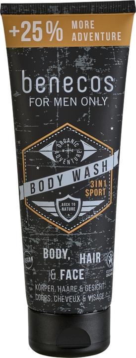 Benecos For Men 3in1 Body Wash Spor (250 ml)