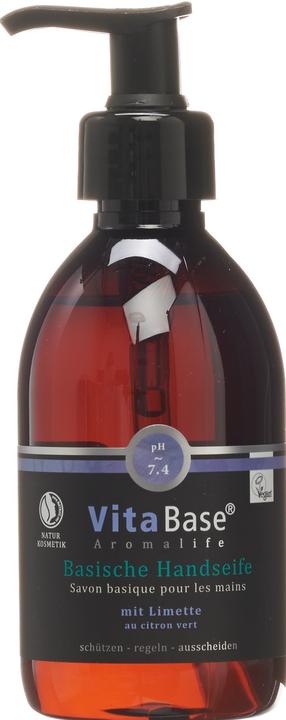 VitaBase Basische Handseife (Flüssigseife, 250 ml)