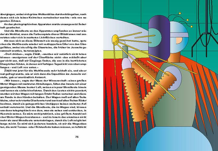Actual product image Die grosse Revolution: Ein Mondroman (German, Paul Scheerbart, Erich Troublesome, 2024)