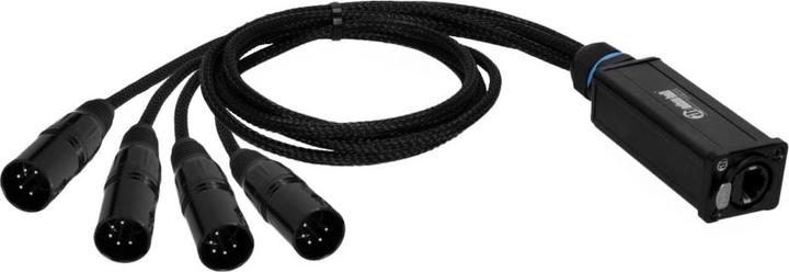 Immagine prodotto Adam Hall 4 STAR CATBOX XM5 - Adattatore audio e DMX 5 pin XLR maschio x Cat.6a