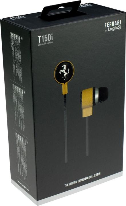 Actual product image Logic3 Ferrari by Cavallino T150i (No noise cancelling, Cable)