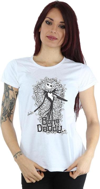 Immagine prodotto Disney Nightmare Before Christmas Bone Daddy Maglietta Donna (L)