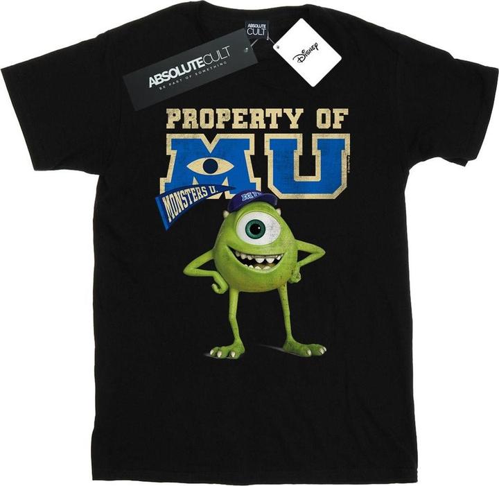Image du produit Disney - T-shirt MONSTERS UNIVERSITY PROPERTY OF MU MIKE - Femme (S)