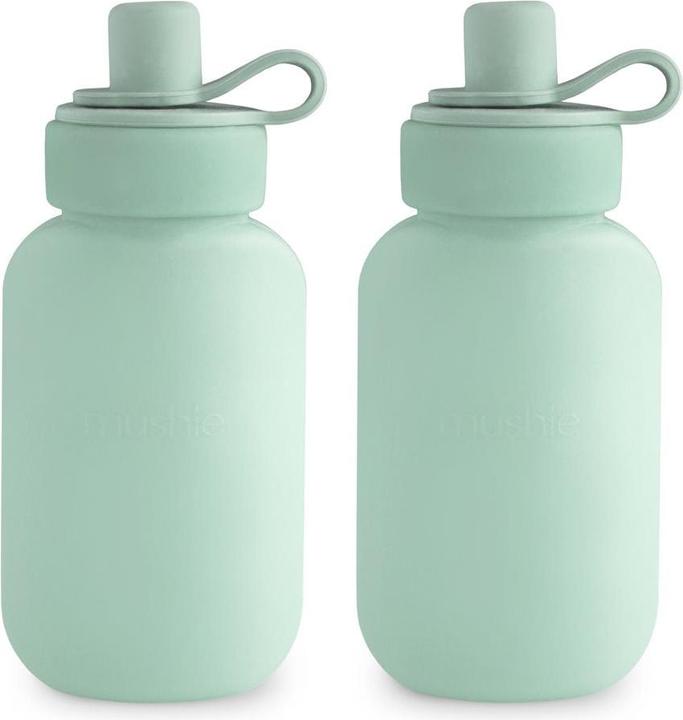 Mushie Silicone Puree Pouch 2-Pack Cambridge