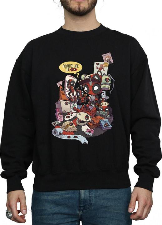 Deadpool Merchandise Royalties Sweatshirt (XL)