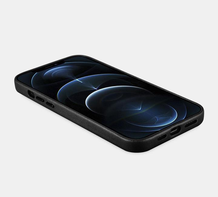 Produktbild iCarer Case Leather Genuine Leather Case for the iPhone 12 Pro (Apple iPhone 12 Pro, Apple iPhone 12)