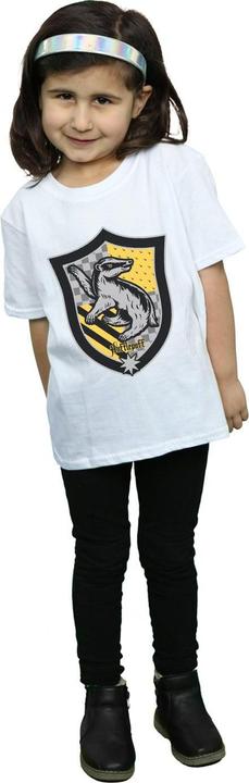 Image du produit - T-shirt HUFFLEPUFF CREST FLAT - Fille (140, 146)