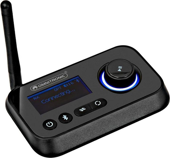 Omnitronic BDT-5.2PRO Émetteur-récepteur Bluetooth Aptx HD
