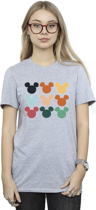 Image du produit Disney - T-shirt MICKEY MOUSE HEADS SQUARE - Femme (XXL)